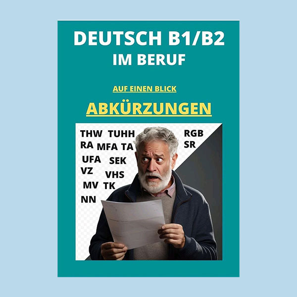 دانلود کتاب Deutsch B1-B2 im Beruf auf einen Blick : Abkürzungen